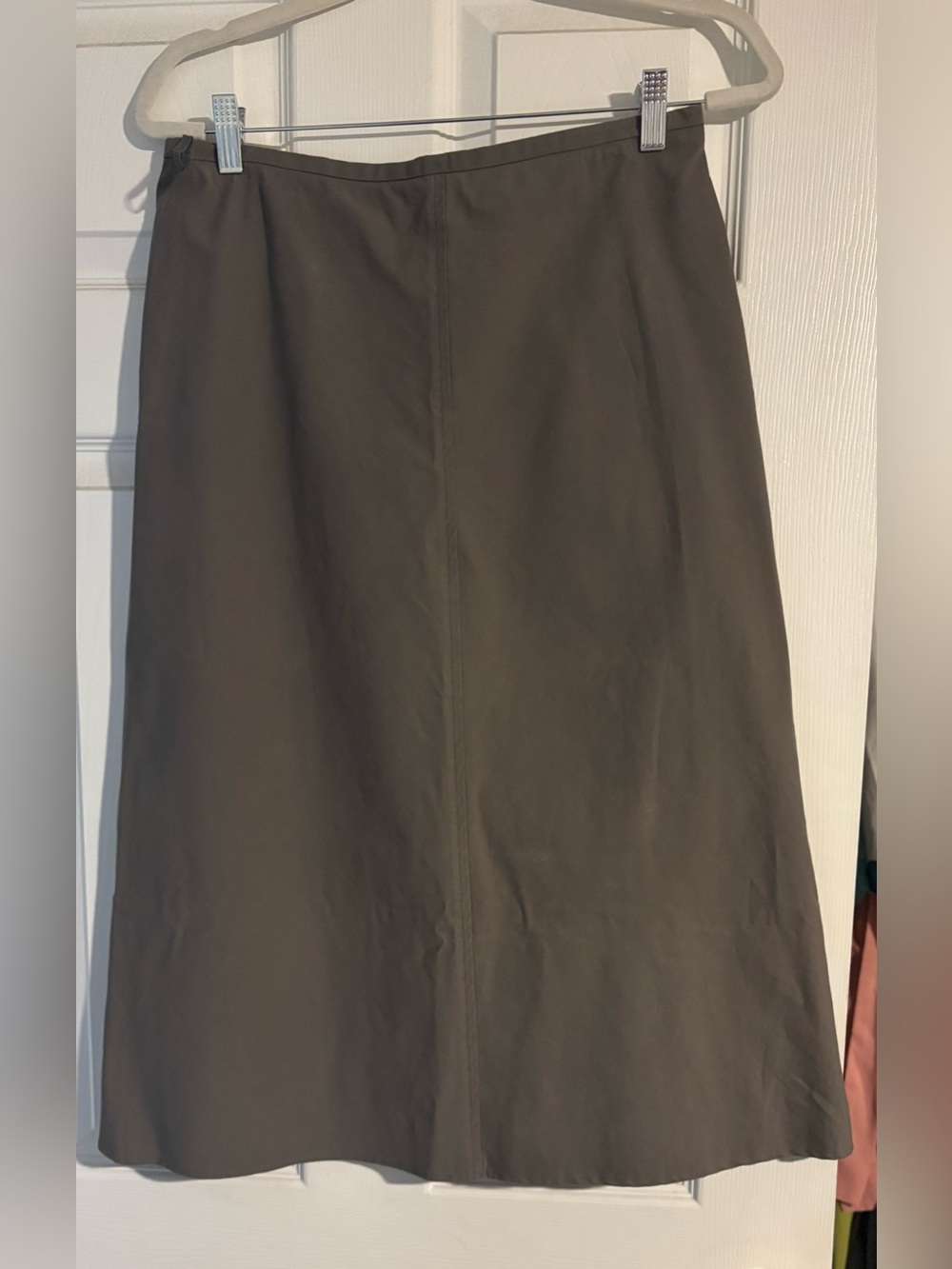 Banana Republic A-Line Skirt in Gray